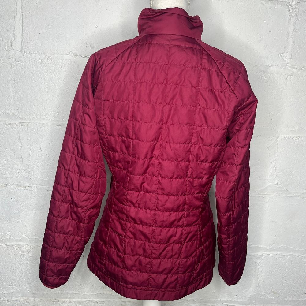 Patagonia Women's Red Snowbelle Reversible Quilted Jacket Liner  Size Small - Picture 2 of 10